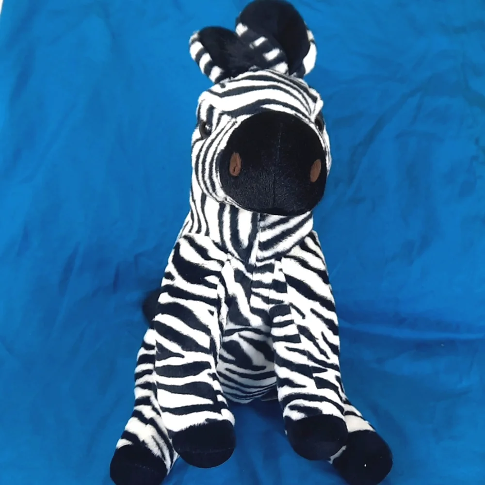Wild Republic Zebra Plush Stuffed Animal Toy